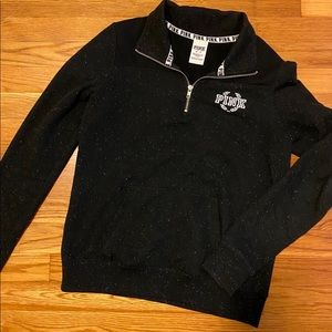 VS Pink quarter zip